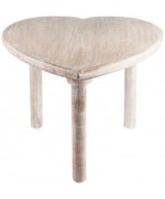 Wooden Heart Table-Small